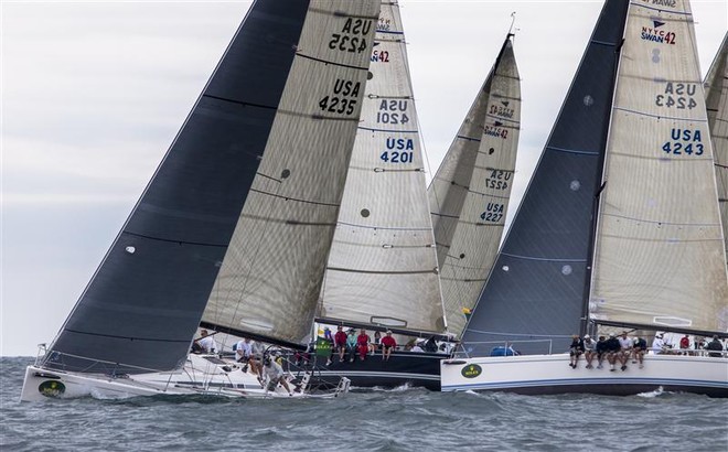 BLAZER at Windward mark - New York Yacht Club Race Week 2012 ©  Rolex/Daniel Forster http://www.regattanews.com